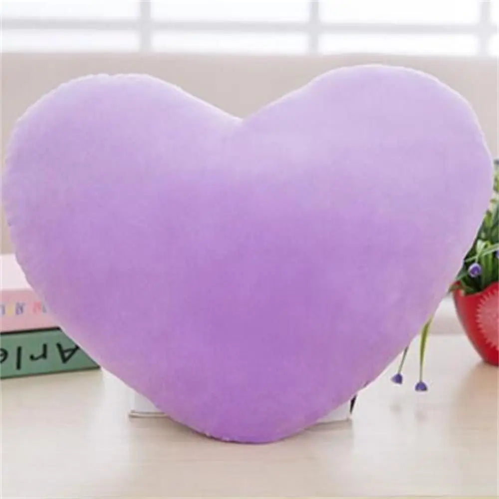 Heart Plush Toys Soft Pillow Kawaii Toy Lovely Gift for Birthday Home Decorative Valentines Day Decorative Soft Stuffed Pillow