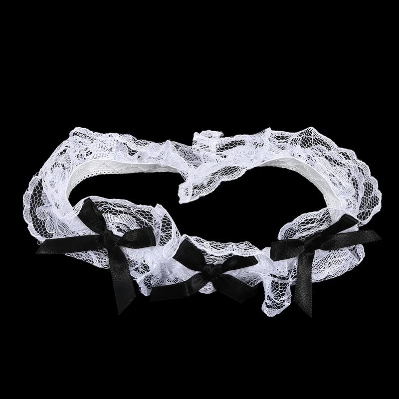 Lace Elastic Leg Garter Belt Wedding Gift Party Bridal Accessories Cosplay Ribbon Bow Suspender Fashion Thigh Harness New