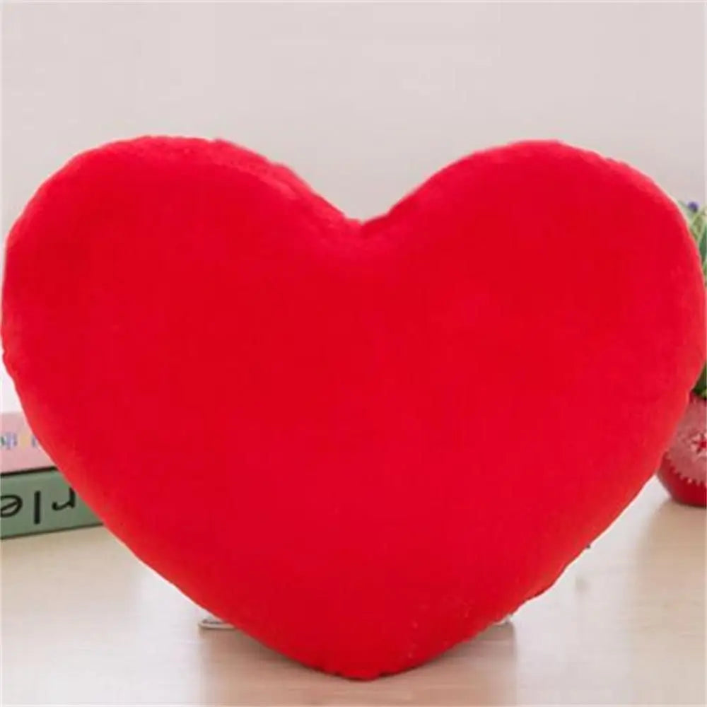 Heart Plush Toys Soft Pillow Kawaii Toy Lovely Gift for Birthday Home Decorative Valentines Day Decorative Soft Stuffed Pillow