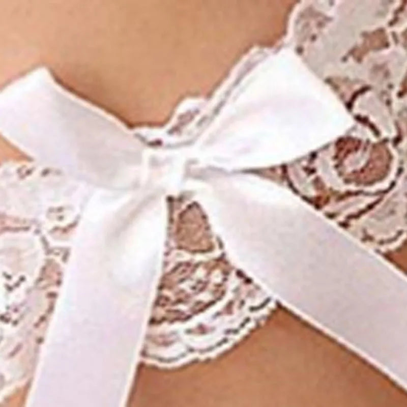 Lace Elastic Leg Garter Belt Wedding Gift Party Bridal Accessories Cosplay Ribbon Bow Suspender Fashion Thigh Harness New