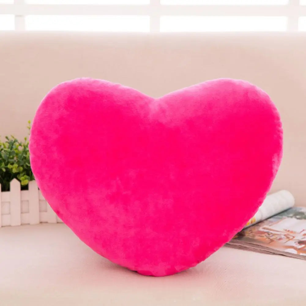 Heart Plush Toys Soft Pillow Kawaii Toy Lovely Gift for Birthday Home Decorative Valentines Day Decorative Soft Stuffed Pillow