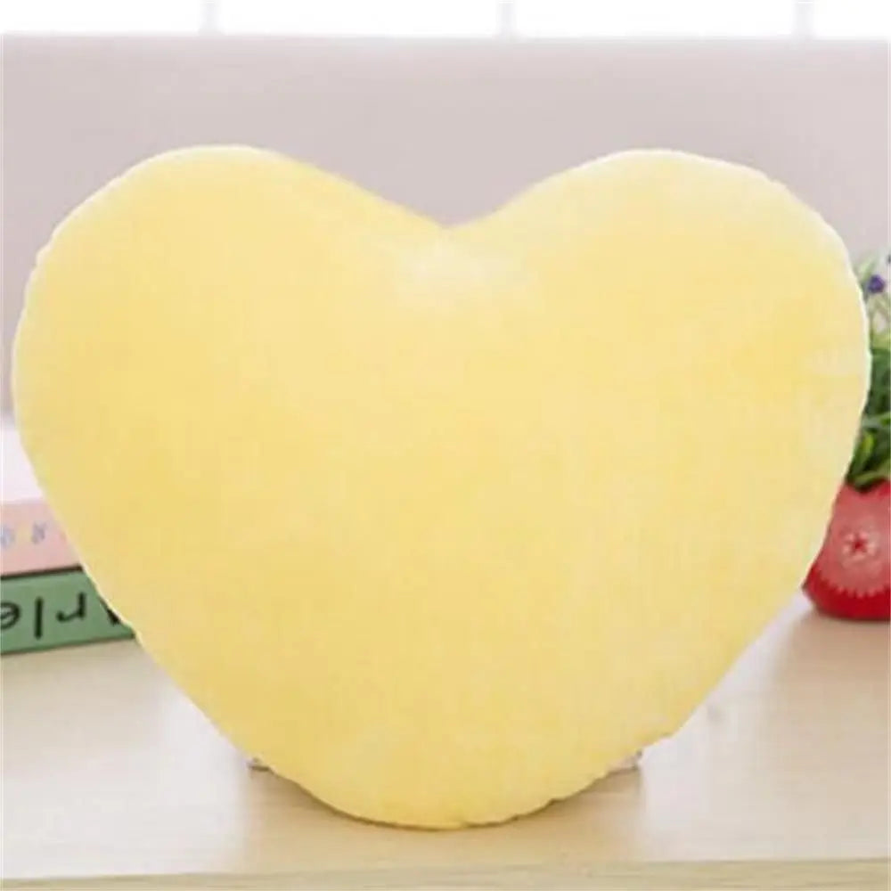 Heart Plush Toys Soft Pillow Kawaii Toy Lovely Gift for Birthday Home Decorative Valentines Day Decorative Soft Stuffed Pillow
