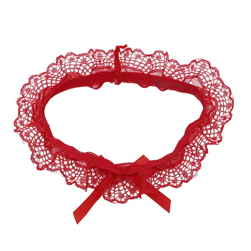 Lace Elastic Leg Garter Belt Wedding Gift Party Bridal Accessories Cosplay Ribbon Bow Suspender Fashion Thigh Harness New