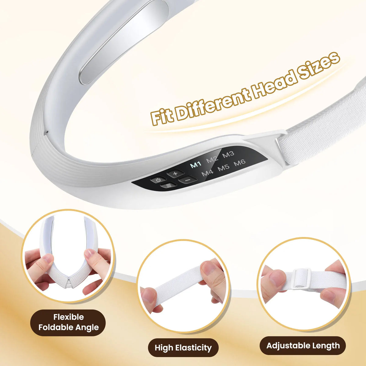 6-mode 8-speed Micro-current EMS Face-saving Instrument V-type Facial Massage Kneading Acupuncture Hammer Lifting Acupressure