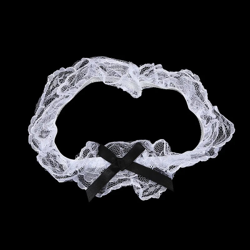 Lace Elastic Leg Garter Belt Wedding Gift Party Bridal Accessories Cosplay Ribbon Bow Suspender Fashion Thigh Harness New