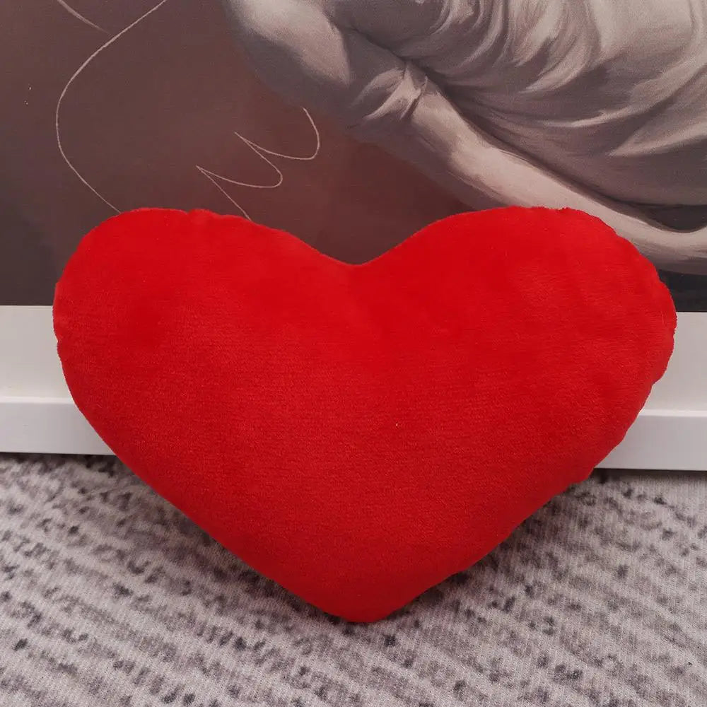 Heart Plush Toys Soft Pillow Kawaii Toy Lovely Gift for Birthday Home Decorative Valentines Day Decorative Soft Stuffed Pillow